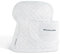 KITCHENAID Fitted Tilt-Head Ticking Stripe Stand Mixer Cover with Storage Pocket, Quilted 100% Cotton, Ink Blue, 14.4x18x10