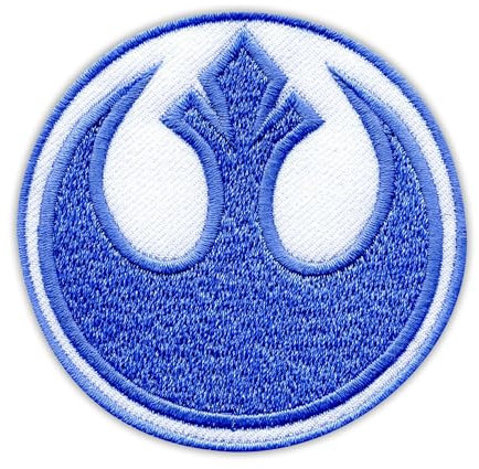 Rebel Alliance Aufnäher / Abzeichen, bestickt, Blau