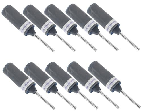 STOBOK 30 Pcs Grit Pneumatic Grinder Accessories Drill Press Sanding Drum Sleeves Sanding Stick Drill Bit Sandpaper Grinding Rod Sandpaper Polished Rod Jewelry Roller Spindle Sander Suite