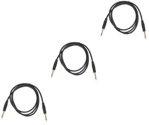 TOYANDONA 3pcs Guitar Accessory Electric Guitar Cable Xlr Male to Male Audio Cable Supply