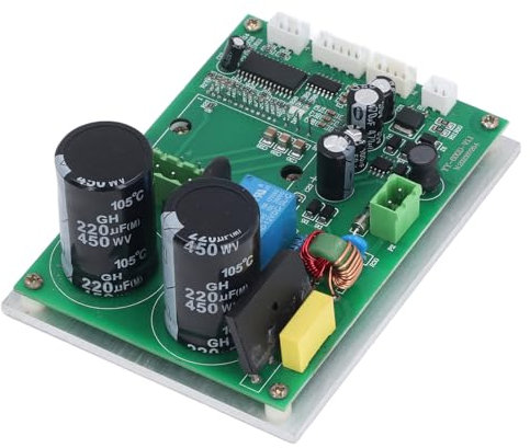 Kit Motore per Tornio CC Senza Spazzole 1000 W 4500 Giri/min MX210 WM210 Compatibile 8x16, Guida Stabile e Scheda di Controllo a Basso Rumore, Assemblaggio e Utilizzo Semplici