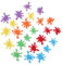 LABRIMP 300piezas Confetti y Celebraciones De Papelillos Decorativos Para Cumpleaños Bodas Especiales