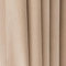 Dsnyu Vorhänge XXL, Gardinen Küche Modern Hellorange Volltonfarbe Polyester Dekorativ für Fenster 2er Set 137x274cm BxH