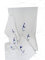 osters muschel-sammler-shop Hochwertige - Flauschige und saugfähige Baumwoll-Handtücher in Weiss mit Blauer Sylt Stickerei - Exclusiv (Handtuch 50x100)