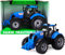 Toyland® Trattore agricolo alimentato con apertura a coppa – disponibile in rosa, blu, rosso e verde (blue)