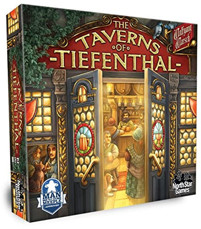 Schmidt , The Taverns of Tiefenthal , Board Game , Ages 12+ , 2 to 4 Players , 60 mins Minutes Playing Time