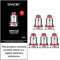 SMOK RPM Replacement Coils, 0.4 Ohm, Mesh Coils, Works With RPM40, RPM 2 Kit, Enhanced Flavor, Vapor Production, SMOK Vaping Coils, Pack of 5, No Nicotine