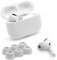 Eartune Fidelity UF-A Premium Memory Foam Tips für AirPods Pro (1. Generation und 2. Generation), passt in Ladehülle, bleibt in Ihren Ohren, klein, grau