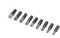 Barnwell Set of 9 Flat Slotted Head Screwdriver Bits 3mm 4mm 4.5mm 5mm 5.5mm 6mm 6.5mm 7mm & 8mm