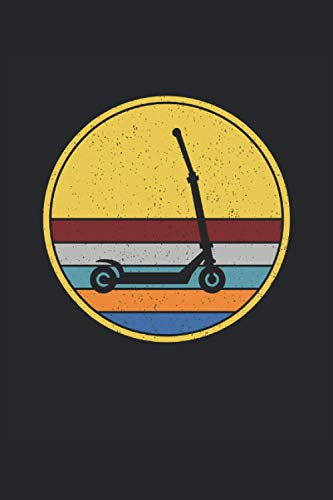 Scooter Stunt Scooter Tretroller Roller E-Scooter Notizbuch