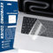 Clear Ultra Thin TPU Keyboard Cover for 2024-2021 M4/M3/M2 Pro/Max Chip MacBook Pro 14/16(2024)/ Air 13/15 A3112/A3401/A3403/A3113/A3114/A2941/A2681/A2779/A2780 US Layout Keyboard Protector