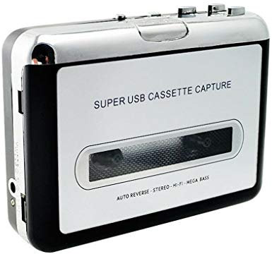 Leeadwaey Mini USB Cassette Tape to MP3 CD Converter Capture Audio Music Player Lettore Portatile Nastro