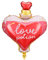 Folienballon Love Potion Deko Valentine Verlobung Hochzeit Deko Valentinstag Herz Ballon Liebestrank Zaubertrank Liebe