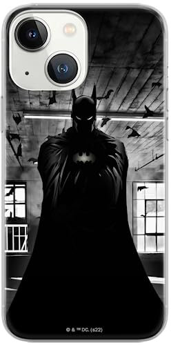 ERT GROUP Handyhülle für iPhone 13 Original und offiziell Lizenziertes DC Muster Batman 068 optimal an die Form des Handy angepasst, hülle aus TPU