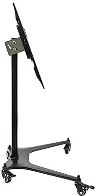 Support TV Stand TV avec montage for téléviseurs 32-55inch hauteur réglable Rolling TV Stand Panier de stand de télévision mobile, contient des écrans de 70 lbs Support TV Réglable ( Color : Noir )