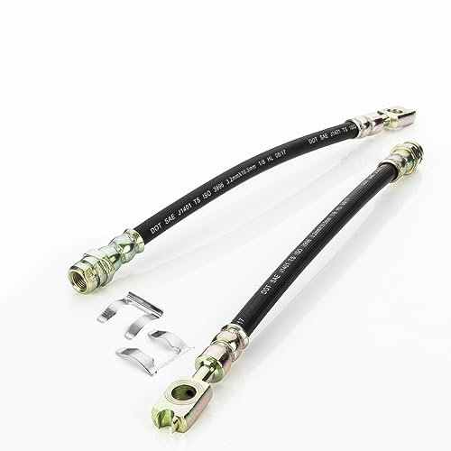 LST 2x Bremsschlauch Set hinten + Halteklammer A1 II f VI