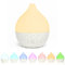 SALKING Diffuseur d'Huile Essentielle, Modèle de Fissure Ultrasonique Diffuseur Huiles Essentielles Electrique, Humidificateur d'air avec Lumière Chaude Arrêt Automatique pour Chambre, Yoga, Massage