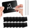 15Pcs Mini Chalkboard Signs,Small Food Labels for Buffet with 2 Pens,Price Tags for Display Food Pricetags Message Board(10 X 7.5CM)
