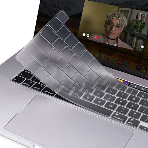 FundaTeclado Macbook Air-para MacBook Pro de 13 Pulgadas M2 M1, MacBook Pro de 13 Pulgadas 2023 2022 2021 2020, Cubierta de Teclado Compatible con MacBook Pro de 16.