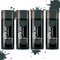 MORE FREE Pintura Spray Gris Oscuro de 400 ml Adecuado para las Superficies de Metal, Madera y Plástico Pack de 4 Unidad