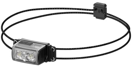 FLEXTAILGEAR TINY HELIO Stirnlampe, Mini LED Kopflampe, 600 Lumen, 6 Modi mit Rotlicht & 60° Winkeleinstellung, IP67 Wasserdicht, Wiederaufladbar, für Camping, Wandern, Angeln, Radfahren & Joggen