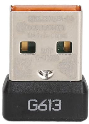 Metallverstärkter USB-Empfänger für G613-Geräte, einfache Installation, stabile Verbindung für Videokonferenz-Empfänger