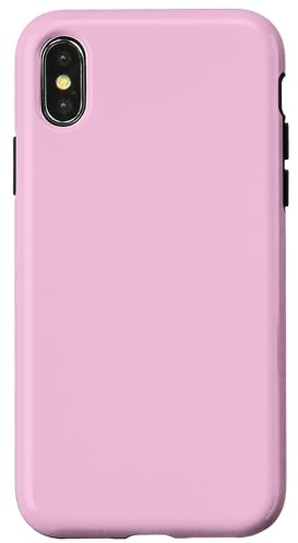 Rose pâle Coque pour iPhone X/XS