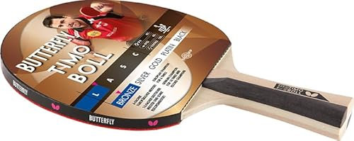 Butterfly Mariposa Unisex Mesa Tenis Bate Timo Boll en Bronce, Multicolor, M