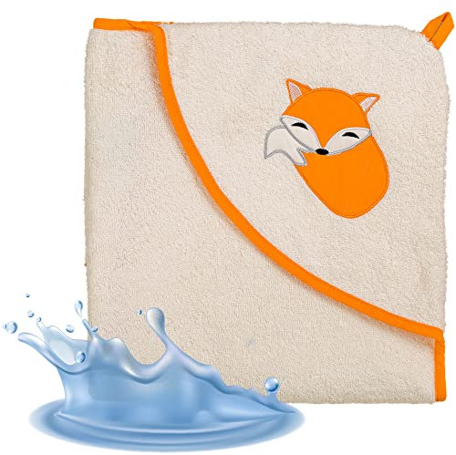 Smithy 1603063 Kapuzenhandtuch Fuchs, beige