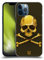 Head Case Designs Gold Skulls And Crossbones Hard Back Case Compatible With Apple iPhone 12 Pro Max