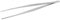 Ideen mit Herz Pinzette in acciaio inox, lunghezza 30 cm, con dentatura interna e impugnatura scanalata, aiuto universale per hobby, cucina e casa