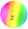 CUCUBA Beach-/Wasserball aus Gummi für Training oder Spiel, Größe 5 (Regenbogen), mehrfarbig
