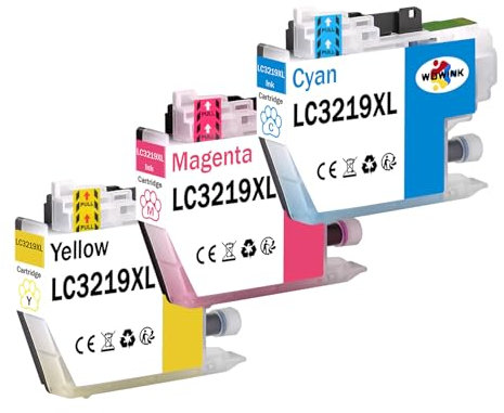 LC3219XL LC3217 Druckerpatronen Ersatz für Brother LC-3219XL LC3219 XL Farbe Patronen für Brother MFC-J5330DW MFC-J5730DW MFC-J6930DW MFC-J5335DW MFC-J6530DW MFC-J6930DW MFC-J6935DW(C/M/Y)
