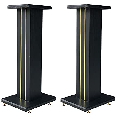 GGZONE 2pcs Supports d'enceintes en Bois, équipement de Plate-Forme de télévision Surround et Support de cinéma Maison, pour la série de cinéma Maison (Taille : 40 cm) (90 cm) Beautiful Scenery