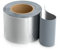 Isolbau Butyl Reparaturband - Aluminium, 100 mm x 10 m - Abdichtungsband für Dach, Loch, Rohr, Wohnmobile - Wasserdichter Schutz gegen Korrosion Witterung & UV-Bestrahlung - Selbstklebende Klebeband