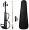 Pratica Violino Elettrico A 5 Corde Violino Elettrico Violino Misura 4/4 Con Custodia Per Corde Ponte Ad Arco (Color : Bk 5 String)