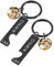 INBLUE Personnalisé Acier Inoxydable Couple Porte-clés Ensemble pour Femme Gravé Nom Date Cœur Puzzle Porte-clés Photo Ronde Étiquette Couper Porte-clés avec Nom Cadeau Significatif pour Couple - A4