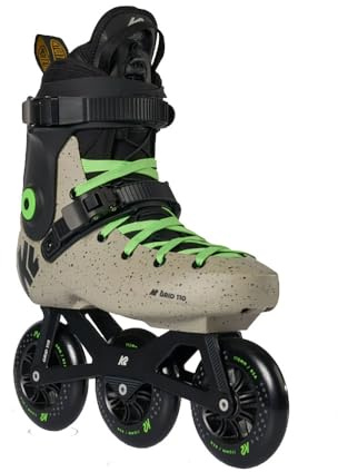K2 Skates Grid 110 Hardboot Inline Skates Unisex – Erwachsene — Khaki - Green — 30K0222
