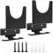 2Pcs Angle Grinder Holder Wall Mounted Bracket Multifunction Grinder Hanger Metal Angle Grinder Stand Storage Rack for Wrench