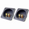 DIY Home Car Stereo Vite Connettori A Tazza Subwoofer Plugs 2-Way Speaker Box Terminale Binding Post, 2 Pezzi Nero