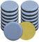 16 Pcs Furniture Glides, Self Adhesive Furniture Sliders for Sofa Table Chair Carpet Hardwood Floors, Heavy Duty Round Furniture Movers Sliders for Wooden Floors (40mm)