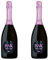 Pink Prosecco Doc Rose Vino Frizzante - 750 ml (Confezione da 2)