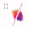 Tablet Stylus Pens for Touch Screens,with High Precision and Magnetic Adsorption, Digital Pen Compatible with Huawei/Samsung/Lenovo/iPhone and Other Android Smartphone and Tablets Devices-pink