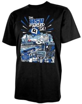 Hamburger SV HSV T-Shirt Shirt Aufstieg 24/25