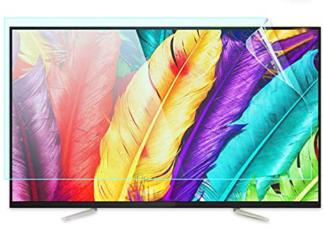 SaryEdge TV Screen Protector, Anti Glare LCD LED Display Screen Protector Relieve Eye Fatigue No Bubbles 43-75,58 1269 * 721 (52