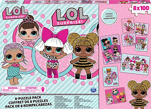 L.O.L. Surprise! 8er-Pack Puzzles