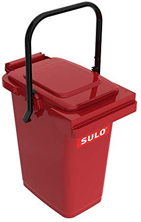 Müllbehälter/Abfalleimer 25 Liter rot