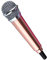 Busirde 3,5 mm Stereo portatile PC portatile microfono portatile mini microfono del discorso audio microfono mobile PC portatile accessori da scrivania 5,5 x 1,5 cm rosa - oro