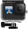 TELESIN Custodia Impermeabile per Gopro Hero 11 HERO 10 Hero 9 Nero, 50 M Subacquea Diving Trasparente Custodia Protettiva Shell con Quick Release Mount per Gopro HERO 11/10/9 Black Action Camera