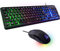 The G-Lab Combo Iridium Gaming-Tastatur und -Maus, mit Hintergrundbeleuchtung, Gaming-Tastatur QWERTY, USB Anti-Ghosting + Gaming-Maus, LED, 3200 DPI – Gamer-Paket PC/PS4 PS5/Xbox One/Xbox Series X –
